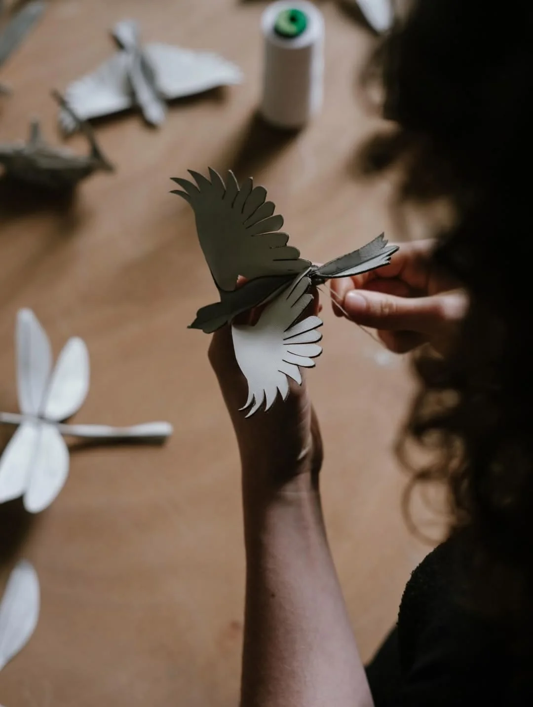 Proceso artesanal en el taller de Sondika