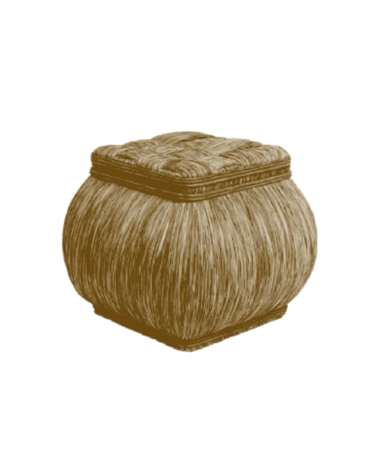 Cesta de esparto de Sagarminaga Atelier