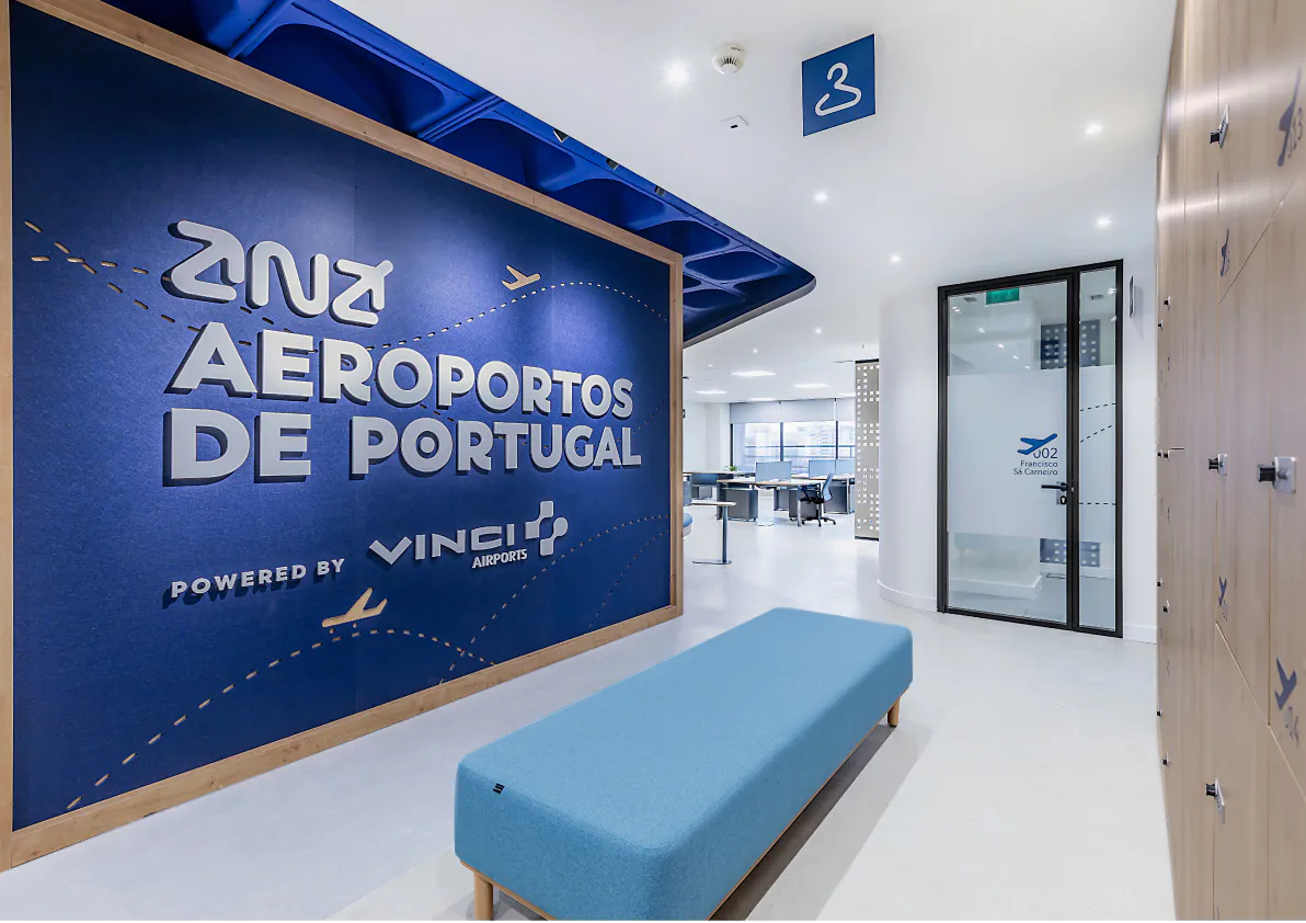ANA Aeroportos de Portugal | Powered by Vinci Airports office interior – photo 2