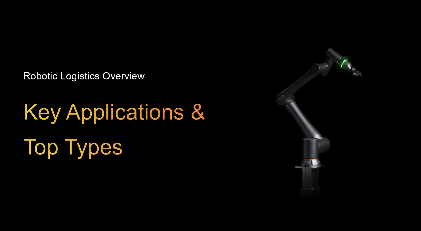 Logistic robots: 5 key applications and top types