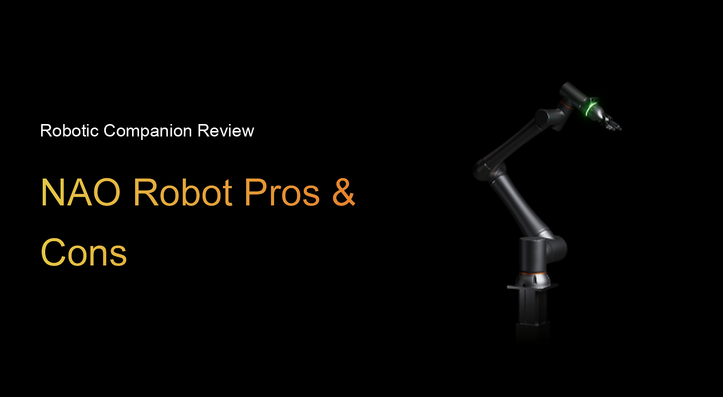 NAO robot review: Pros, cons, and pricing