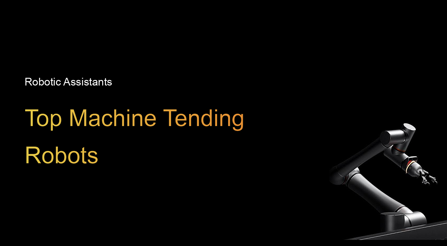 The 3 best machine tending robots for any factory