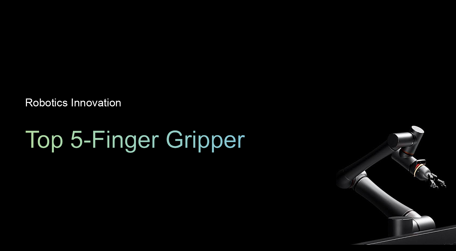 The best 5-finger gripper for your robot