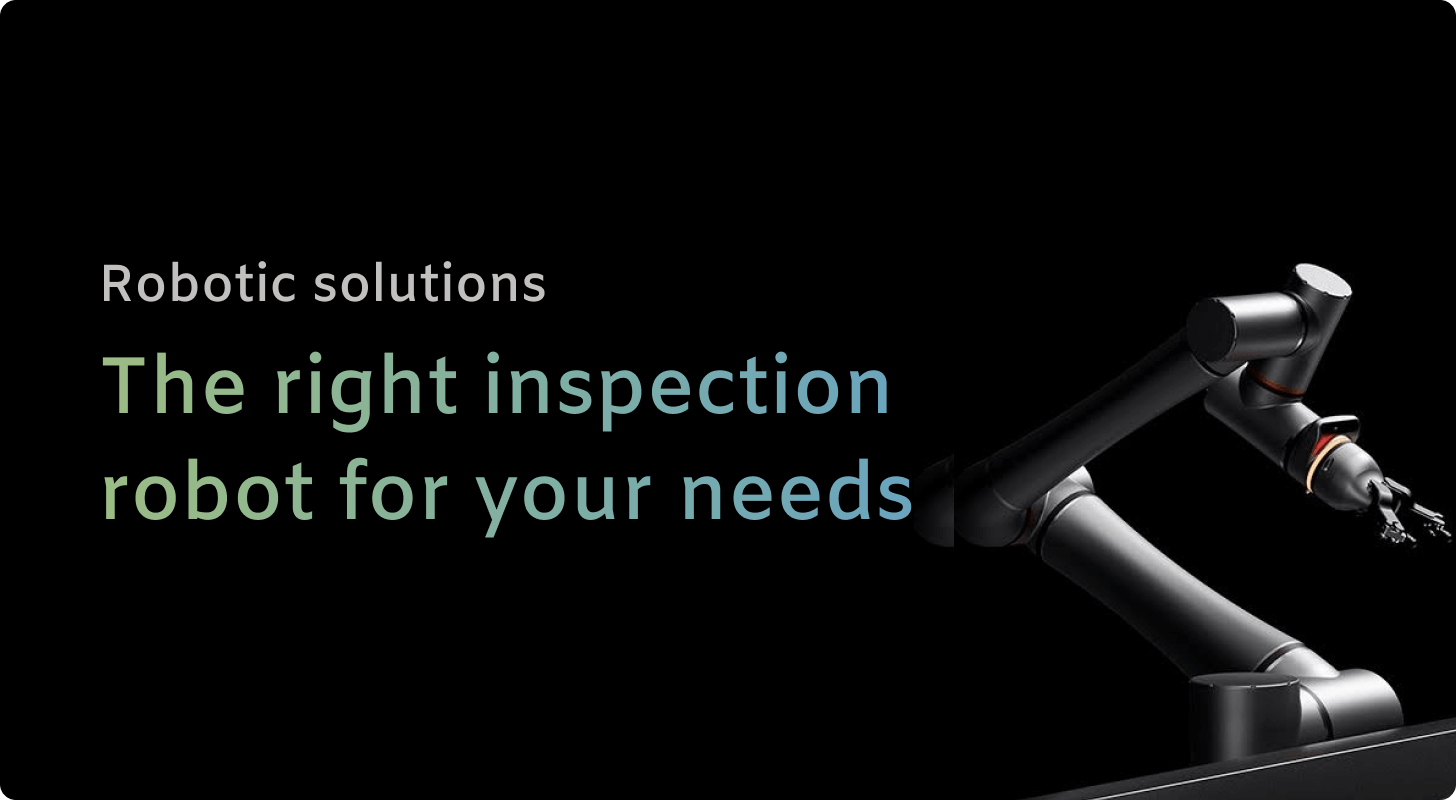 The right inspection robot for your needs