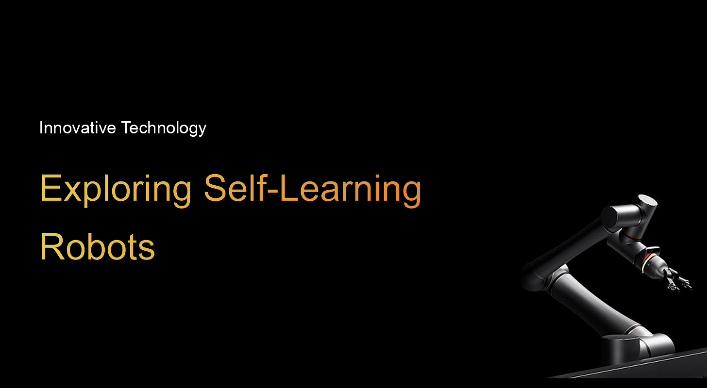 What are Self-Learning robots?