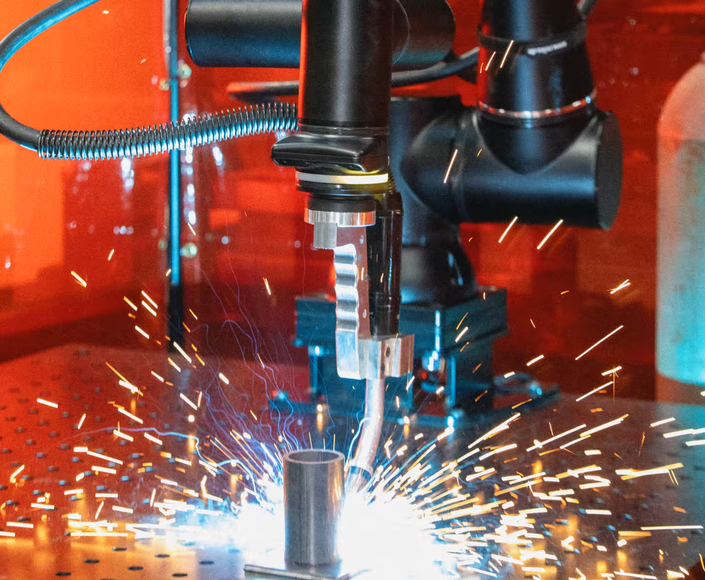 Standard Bots robot arm used for welding