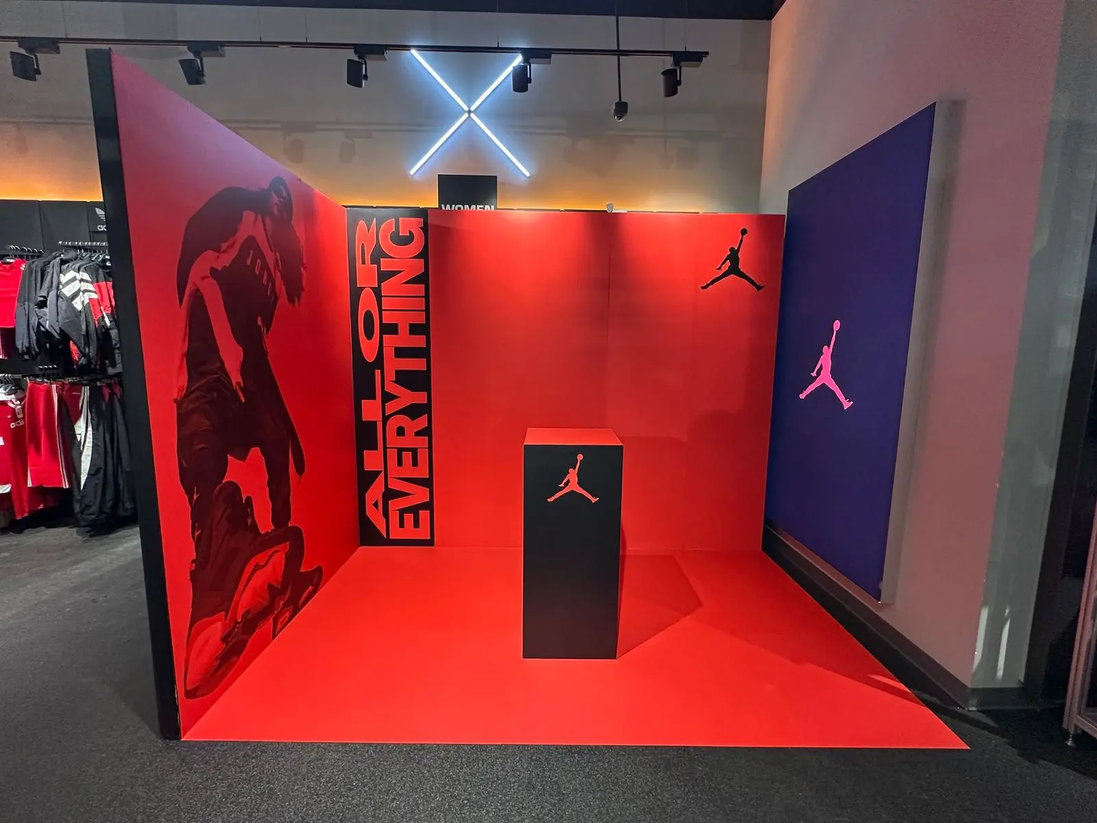 Jordan retail pop-up project