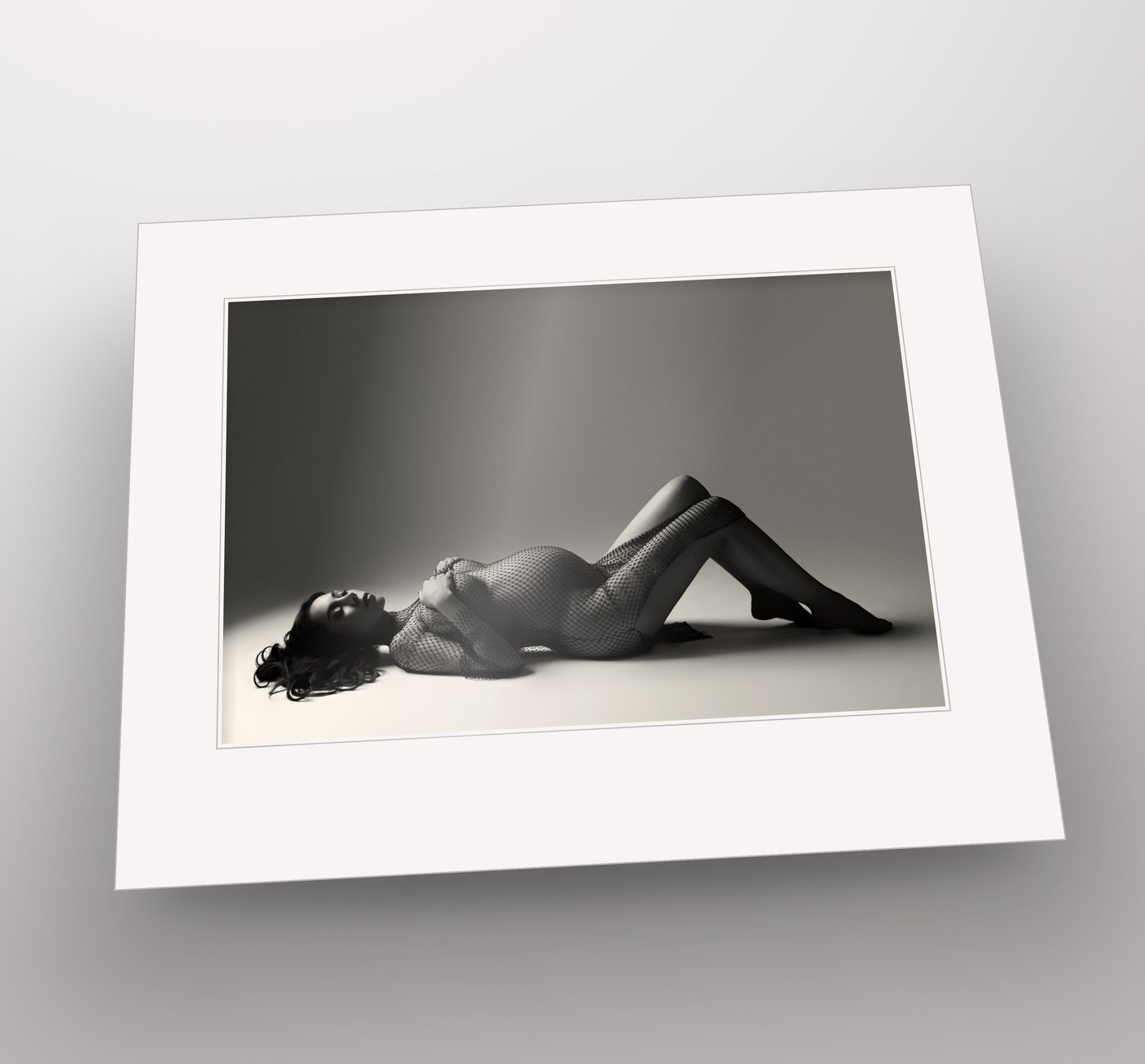 Stampa fine art con passe-partout