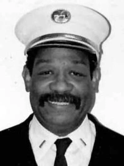 Black and white portrait of Captain Vernon A in uniform