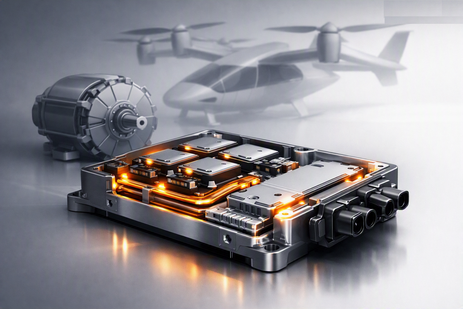 Inverters and Motor Controllers: The Overlooked Half of eVTOL Propulsion
