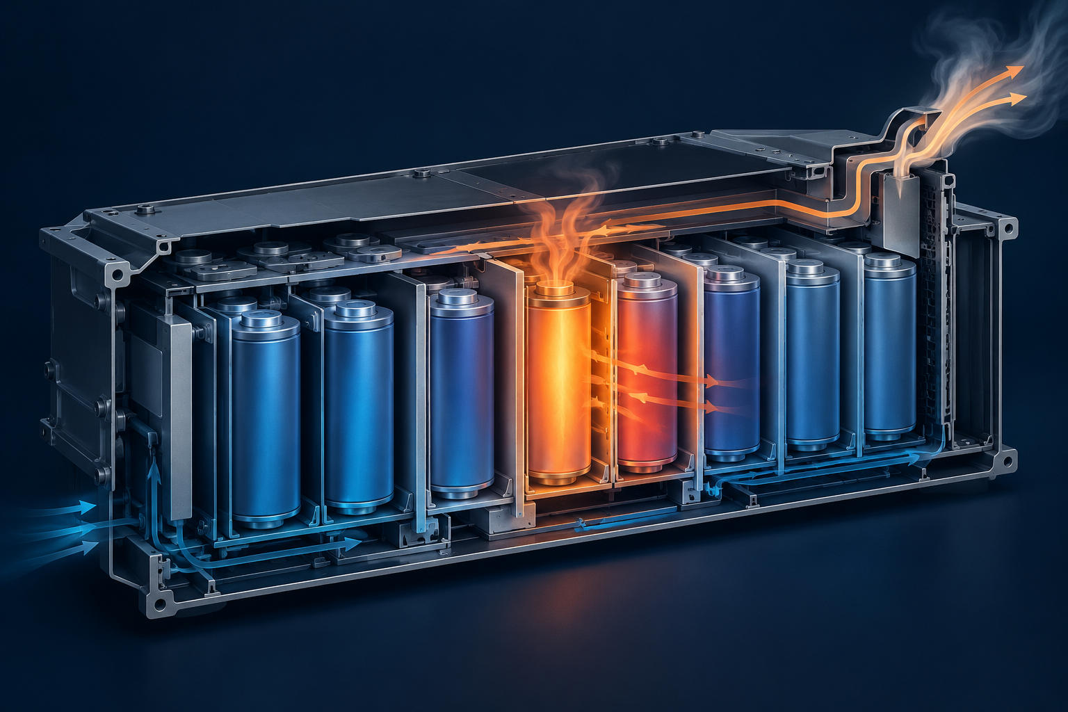 eVTOL Battery Thermal Runaway: Cell Propagation and Containment