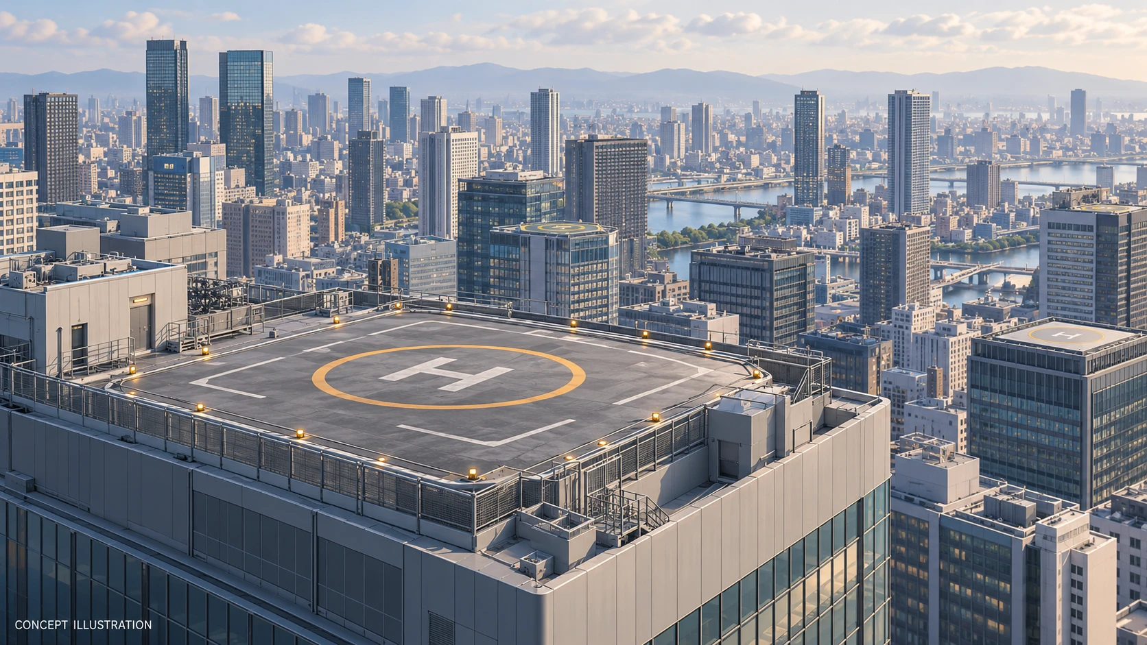SkyDrive Studies Osaka Rooftops for eVTOL Vertiports Under Japan’s Super City Program