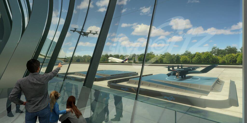 Skyportz Plans Full-Scale Aeroberm Vertipad Testing in 2027