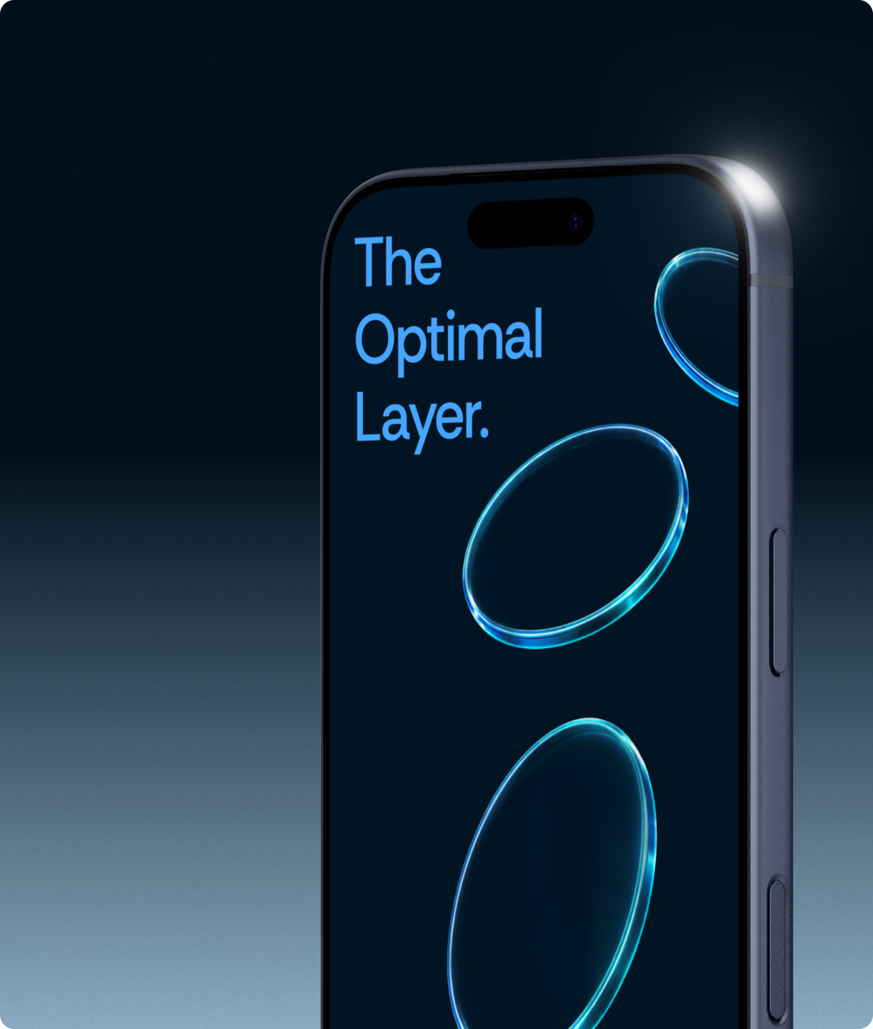 Mobile app interface displayed on a smartphone