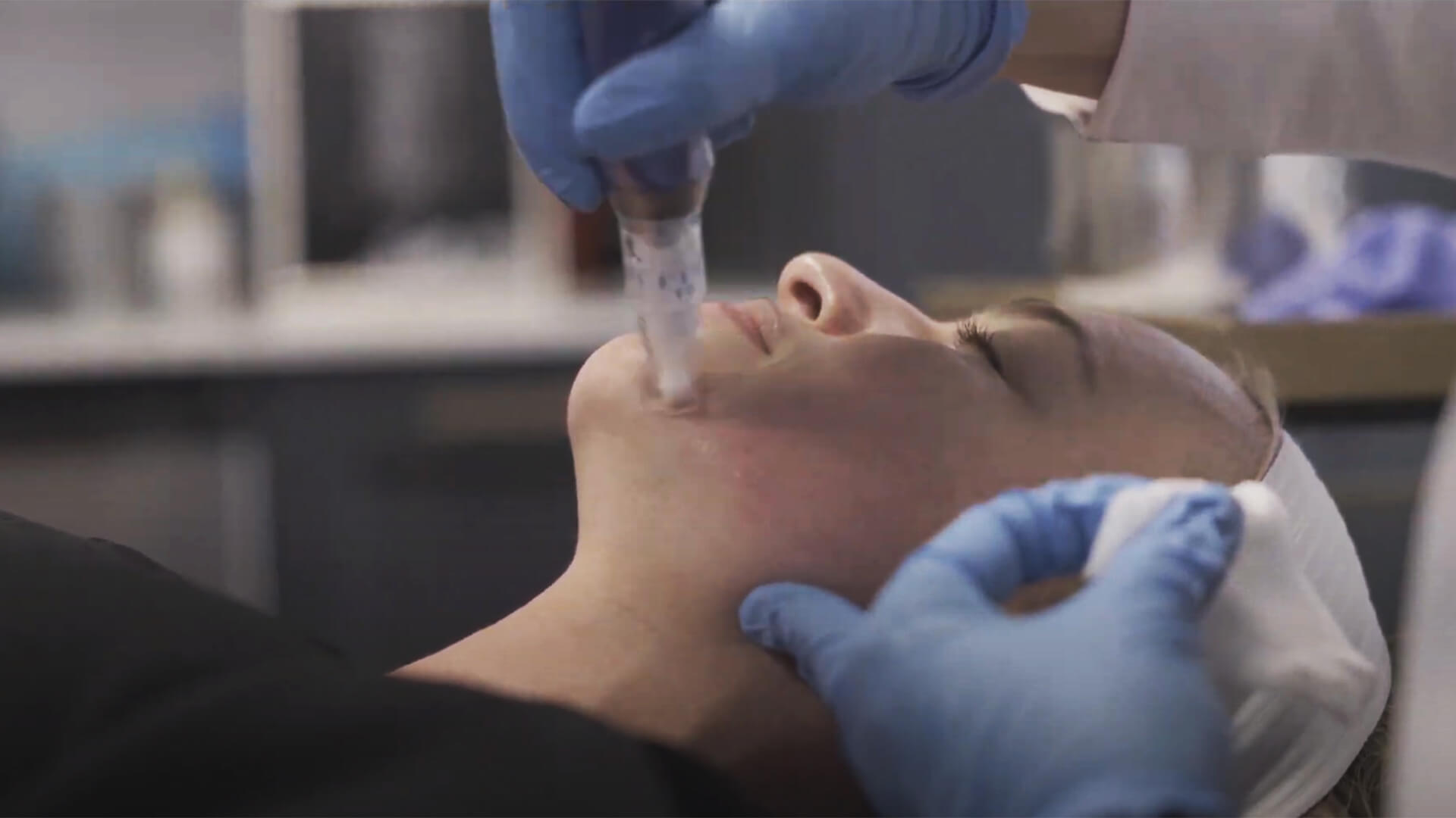 Demonstration performed by Amanda J. Conti at Bespoke Rx in Tampa: Microneedling