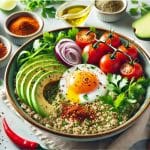 Quinoa breakfast bowl