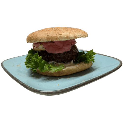 Ein Wildburger mit selbstgeschossenen und verarbeiteten Wild von "Das Feinste von Holländer" in Elmpt