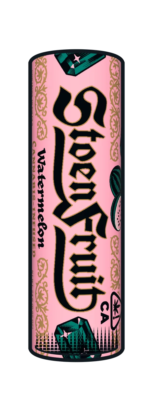 Stoen Fruit Green Apple hard candy tube