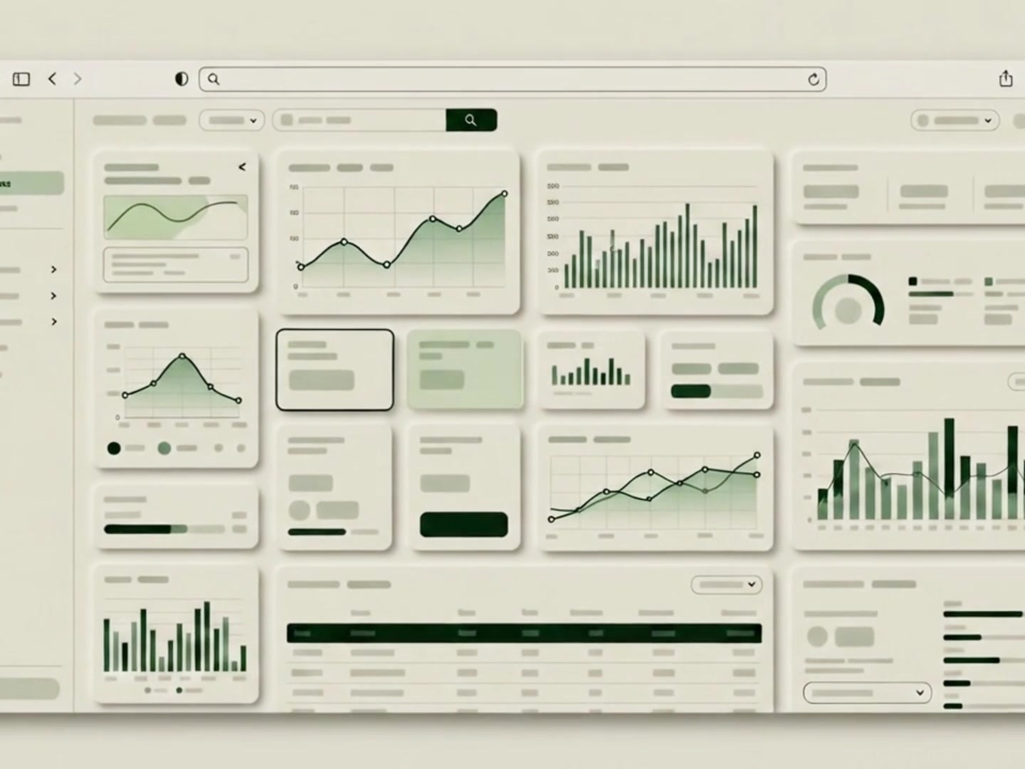 Analytics dashboard consolidating trial source data.