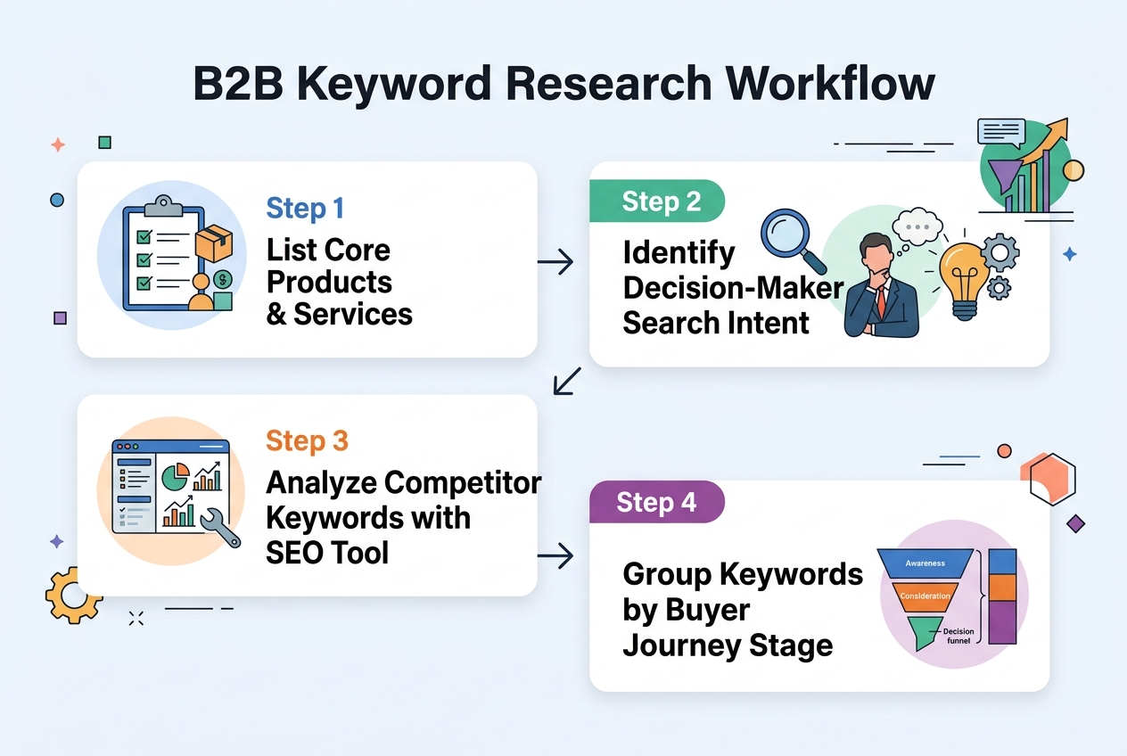 Step 1: Understand What Makes B2B SEO Different — b2b seo strategies