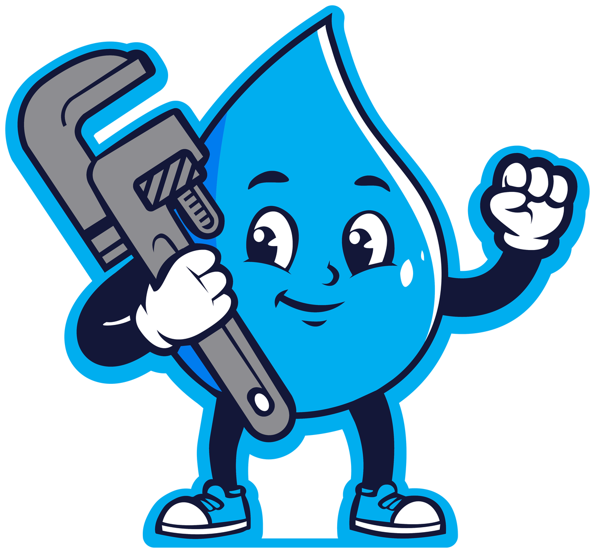Flow Master Plumbing mascot