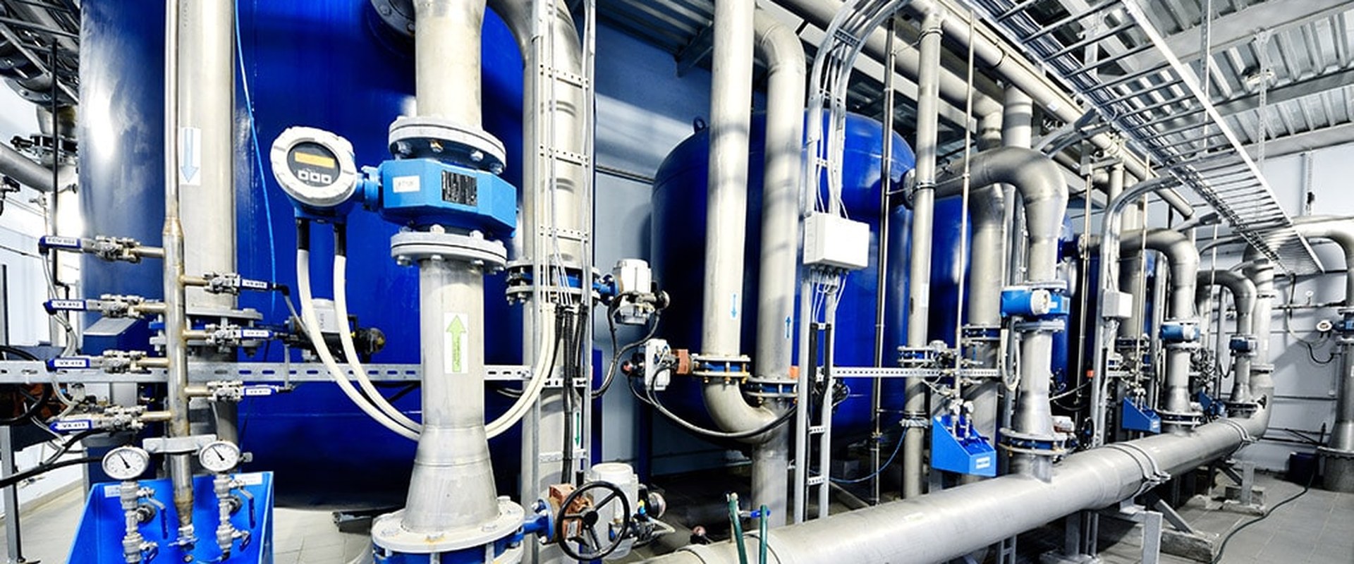 Water treatment and supply pipework serviced by Flowmaster Plumbing in Coon Rapids, MN