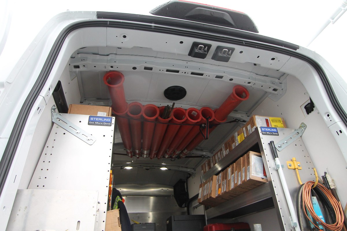 Flow Master Plumbing service van stocked and ready for emergency calls in Coon Rapids