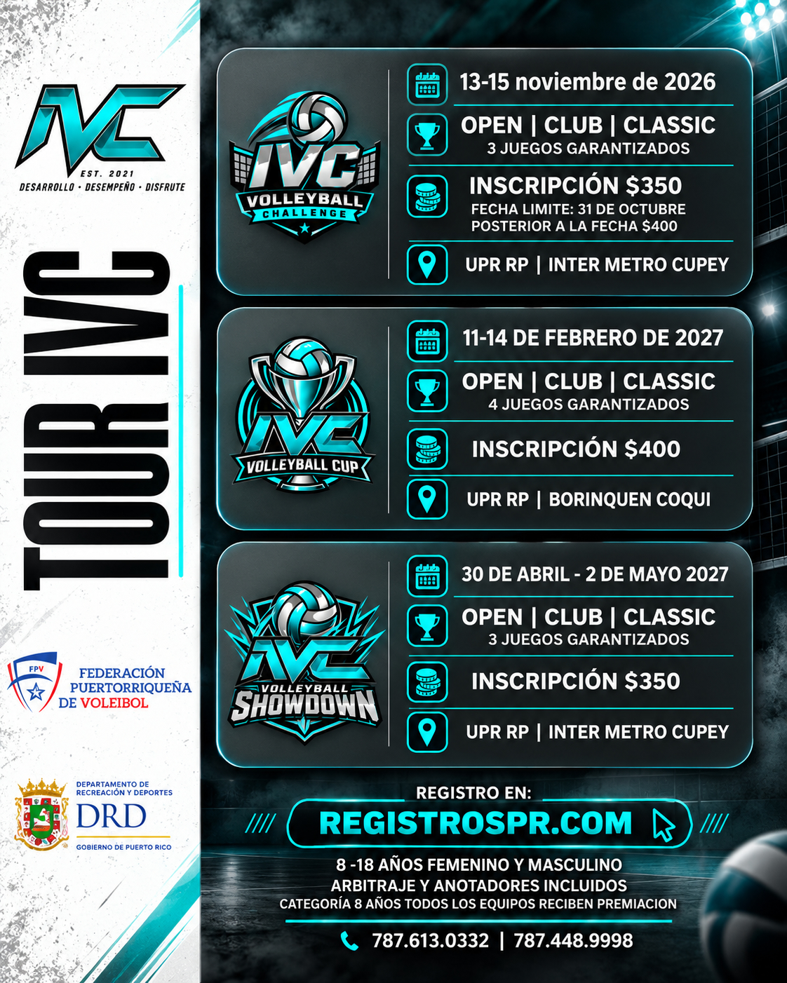 IVC Torneos 2026-27