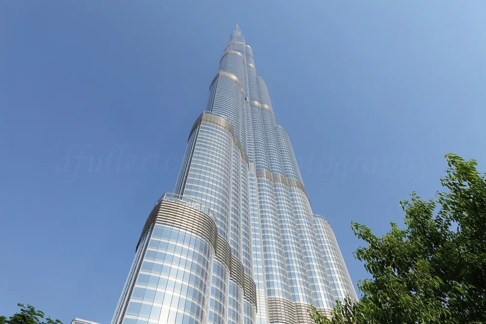 Burj Khalifa photographed during Doug's UAE trip