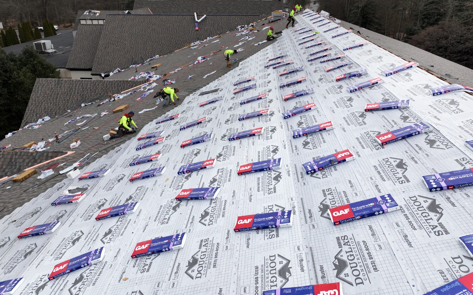 Douglas Construction Roof Felt