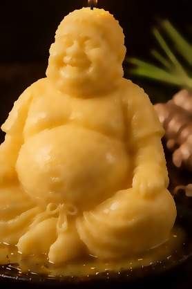 I Can't Believe It's Not Buddha butter candle, ginger and lemongrass