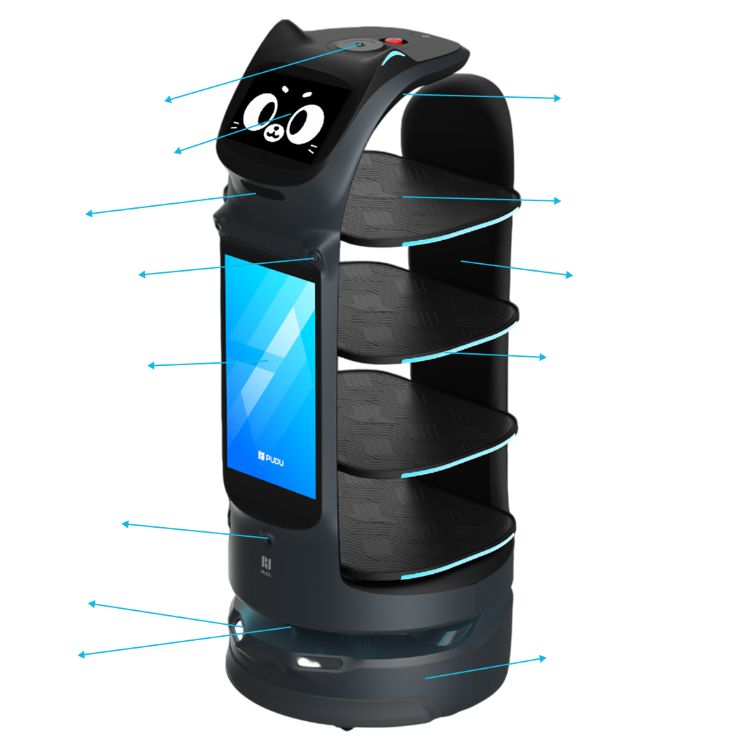 BellaBot Pro Front View