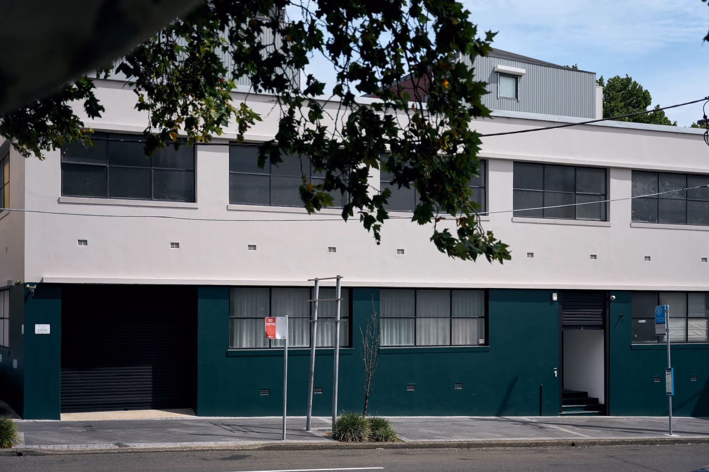 The street view of Frank the Studio located in Botany, Sydney Australia.