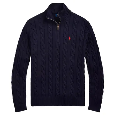 Polo Ralph Lauren Cable Knit Quarter-Zip (5 Variants)