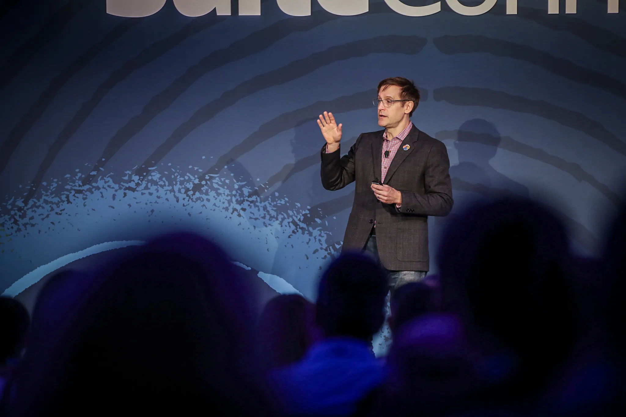 Brian Chess, Oracle NetSuite SVP for Technology and AI, at Oracle SuiteConnect in Sydney, April 2025