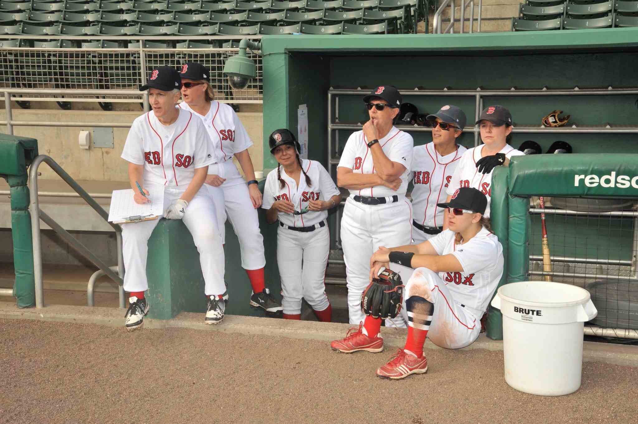 Baseball bench illustrating consulting utilisation.