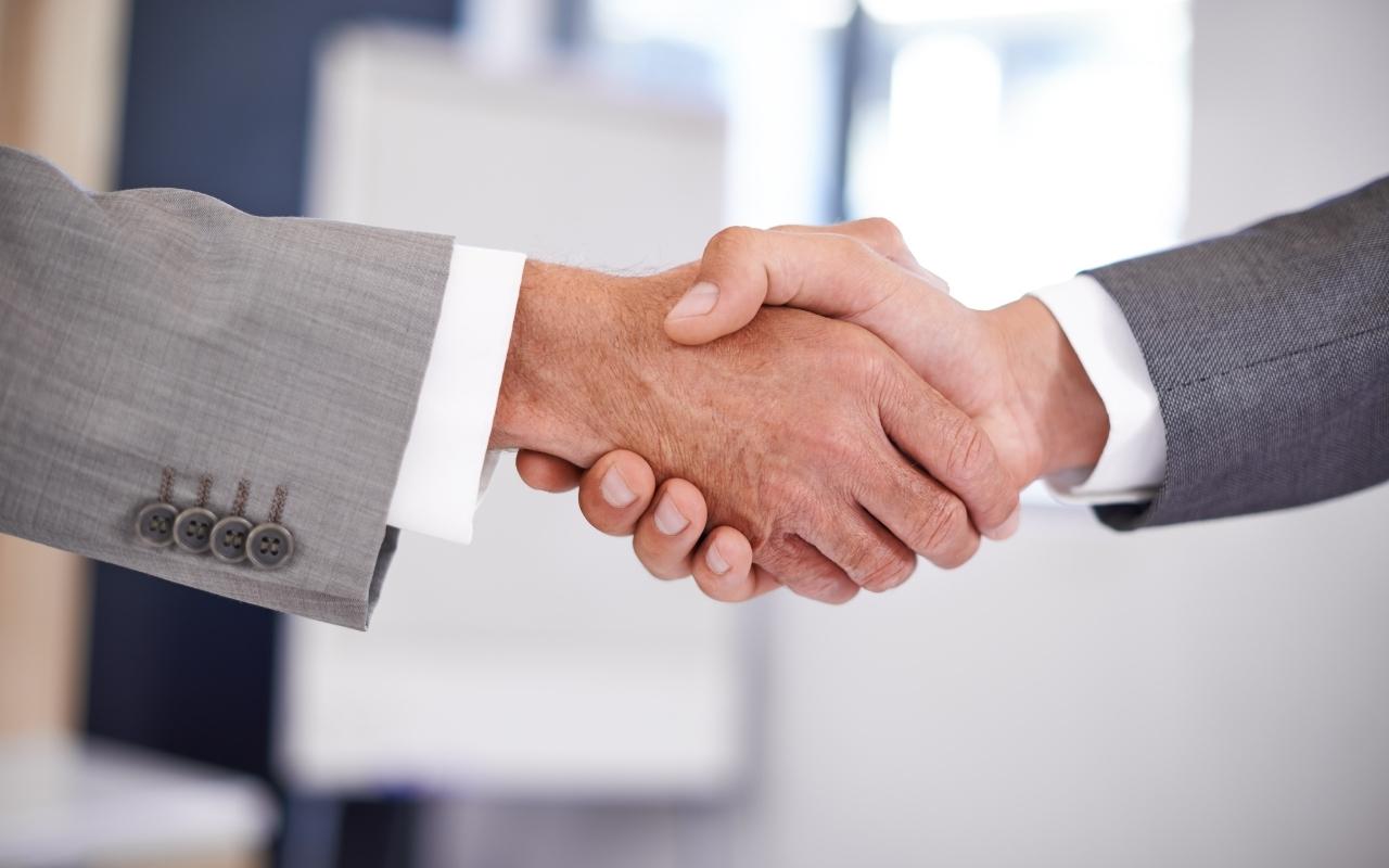 Business-acquisition illustration.