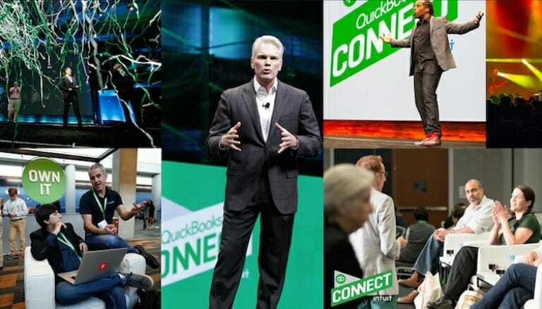 QuickBooks Connect 2015 photo collage.