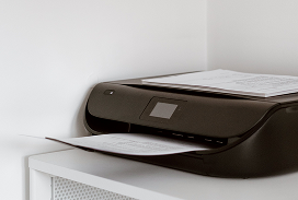 A photo of a printer