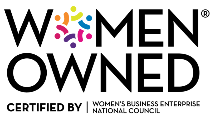 Women Owned certification logo certified by the Women's Business Enterprise National Council for Hometown Health System.
