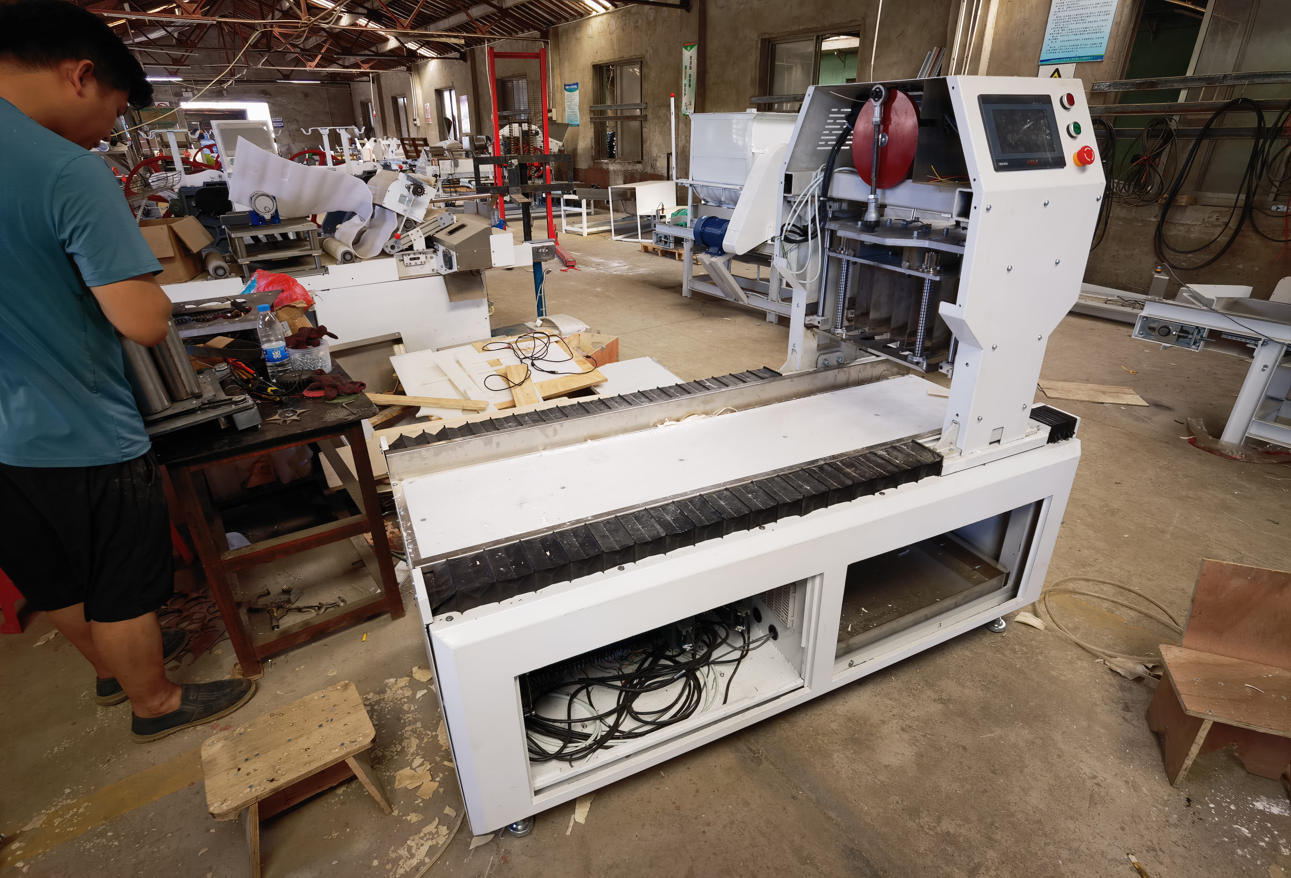 Skin Stamping and Cutting Machine