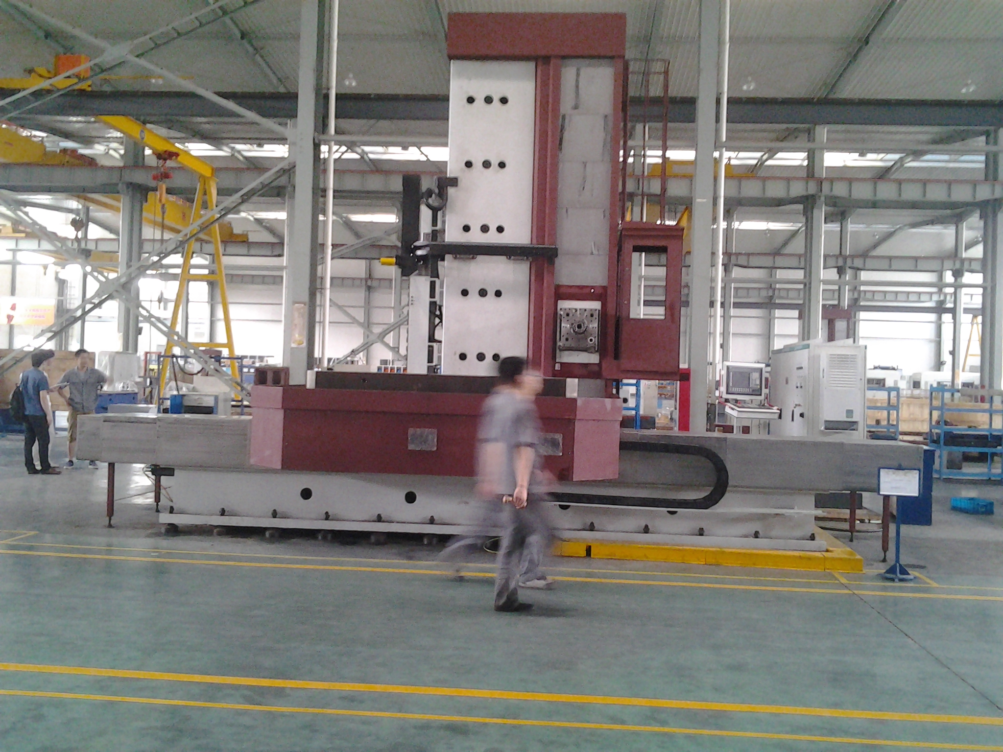 Floor Type Boring & Milling Machine Industrial Design