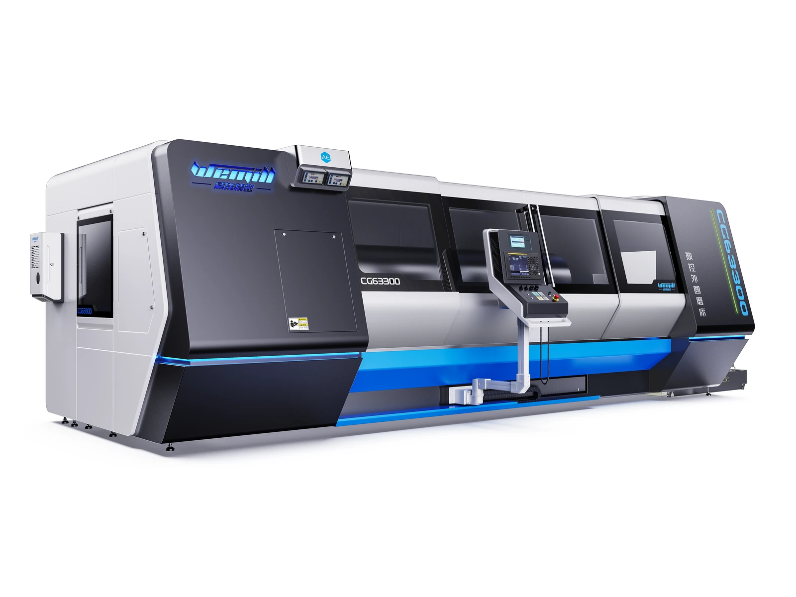 Industrial Design of the CG63300 Large CNC Cylindrical Grinding Machine