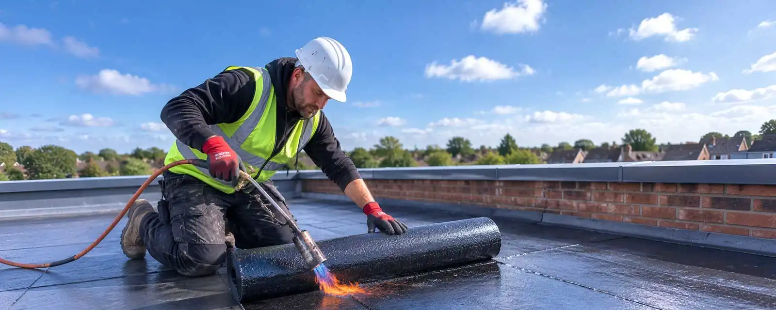 Durable Flat Roofing in GRP, EPDM and Felt