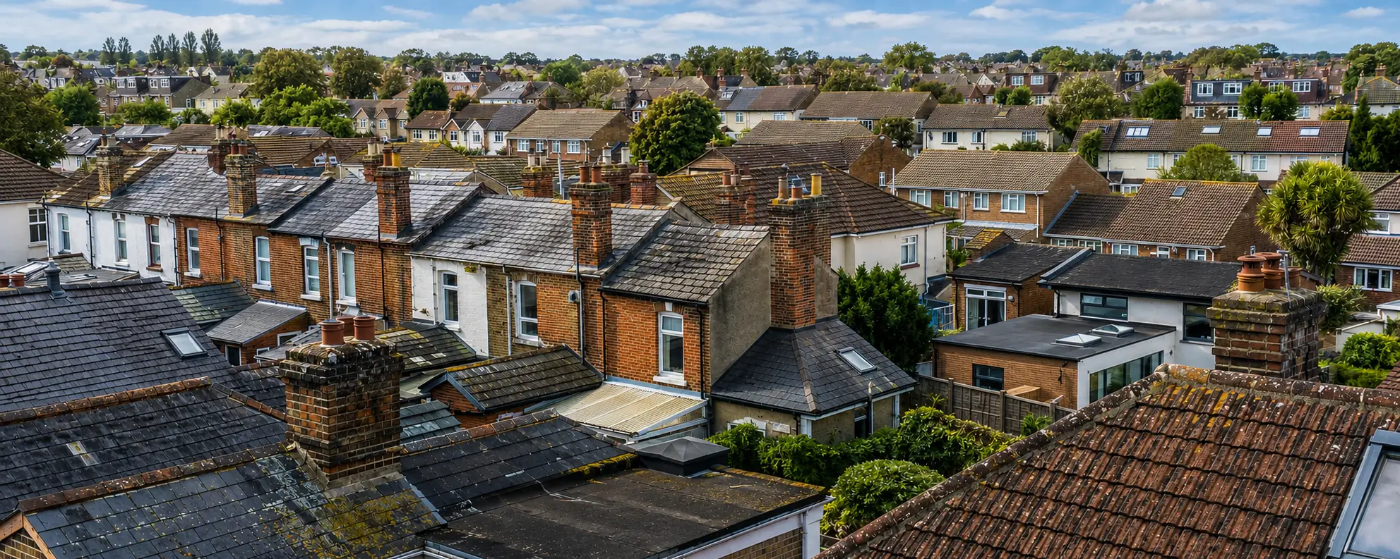 Southampton roofs run from surviving Victorian terrace to postwar rebuild, sometimes on the same street. We inspect what is actually there and quote for the work the roof needs, not the work that is easiest to sell.
