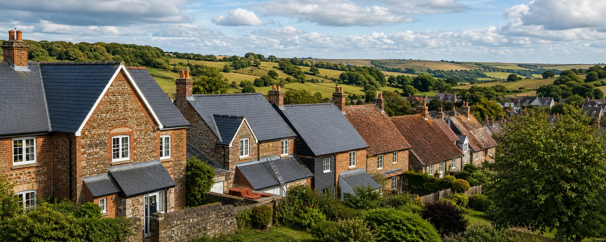 Overton is a mill village with Victorian workers' housing at its centre and open downland around it. We repair and replace roofs across Overton, Laverstoke and the surrounding villages.