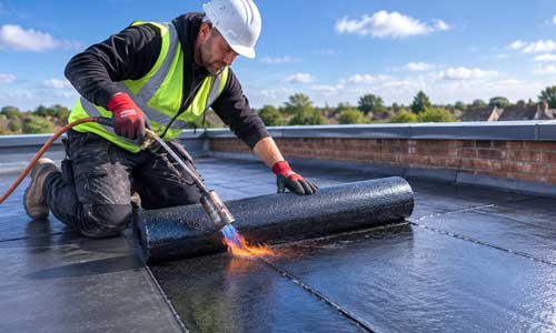GRP fibreglass, EPDM rubber and felt systems for garages, extensions, dormers and commercial roofs.