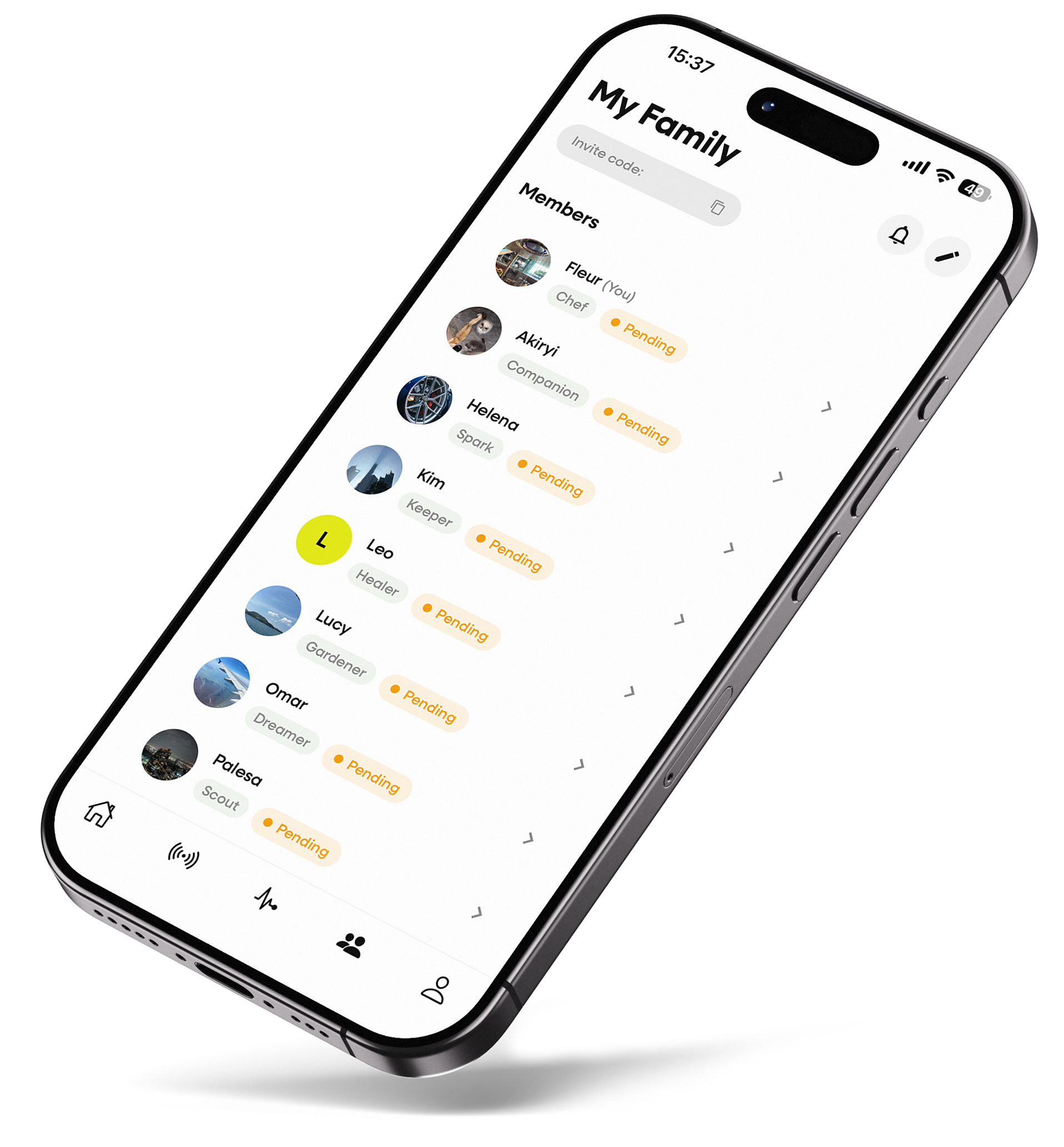 App Screen Design Image