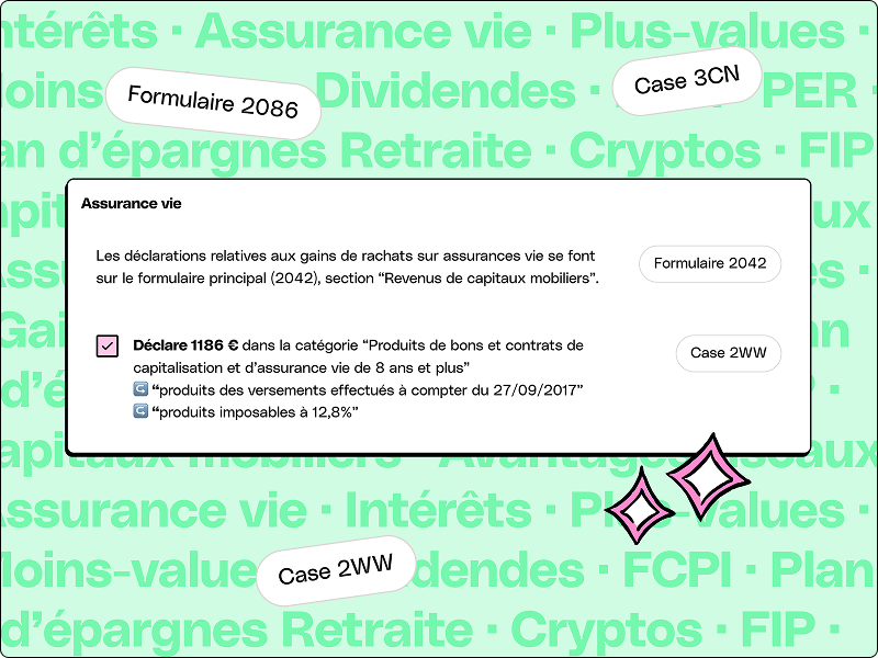Exemple d'aide à la déclaration d'impôts Money Buddy