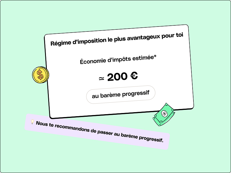 Exemple d'aide à la déclaration d'impôts Money Buddy